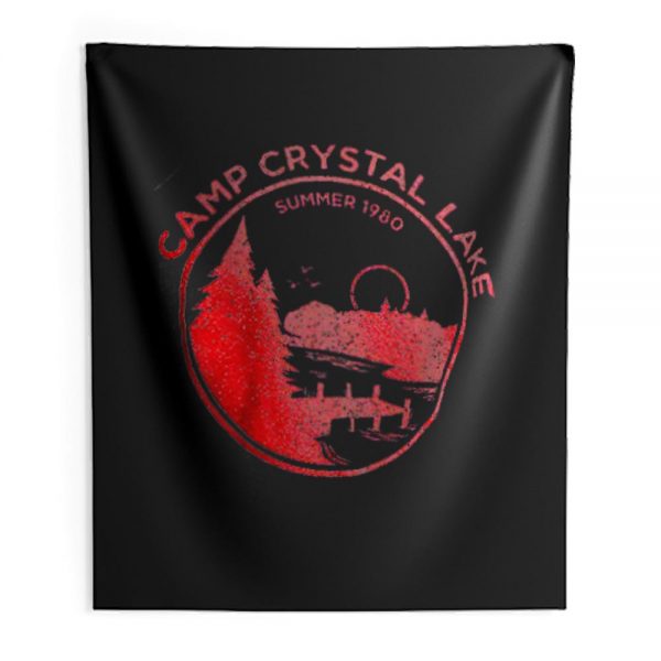 1980 Camp Crystal Lake Counselor Indoor Wall Tapestry