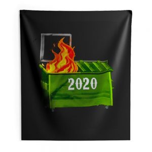 2020 is on fire Indoor Wall Tapestry