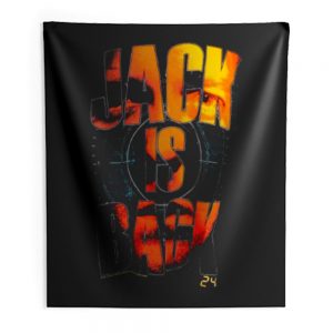 24 Jack Is Back Indoor Wall Tapestry