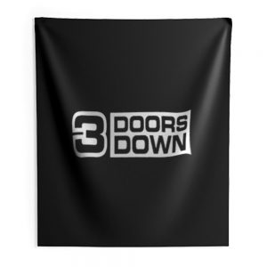 3 Doors Down American Rock Band Indoor Wall Tapestry