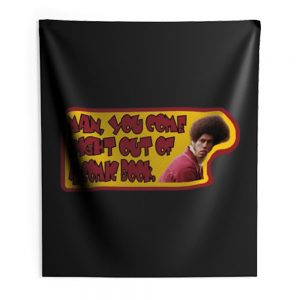 70s Kung Fu Classic Enter The Dragon Jim Kelly Comic Book Indoor Wall Tapestry