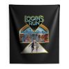 70s Sci Fi Classic Logans Run Poster Art Indoor Wall Tapestry