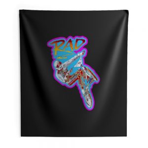 80s Bmx Classic Rad Poster Art Indoor Wall Tapestry