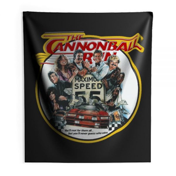 80s Burt Reynolds Classic The Cannonball Run Indoor Wall Tapestry