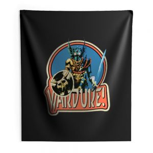 80s Cartoon Classic Dungeons Dragons Warduke Indoor Wall Tapestry