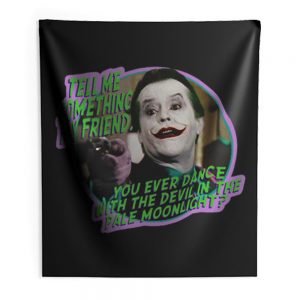 80s Classic Batman The Joker Dance With the Devil Indoor Wall Tapestry