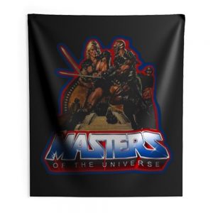 80s Classic Masters of the Universe He Man And Blade Indoor Wall Tapestry