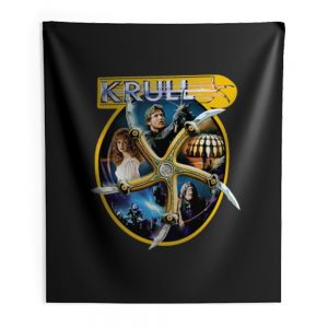 80s Sci Fi Classic Krull Poster Art Indoor Wall Tapestry