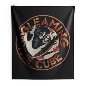 80s Skateboarding Classic Gleaming the Cube Indoor Wall Tapestry