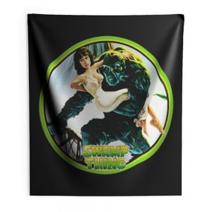 80s Wes Craven Classic Swamp Thing Indoor Wall Tapestry