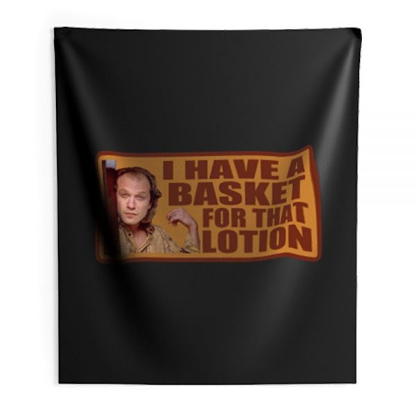 90s Classic Silence Of The Lamb Buffalo Bill Have A Basket Indoor Wall Tapestry