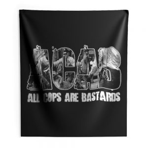 ACAB All Cops Are Bastards Indoor Wall Tapestry