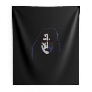 Ace Frehley Face Makeup Indoor Wall Tapestry