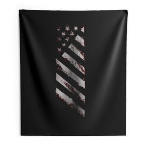 American Line Patriotic Usa Flag Indoor Wall Tapestry