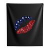 American Lips Indoor Wall Tapestry