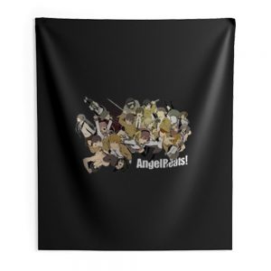 Angel Beats Anime Indoor Wall Tapestry