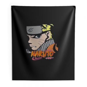 Angry Face Little Naruto Indoor Wall Tapestry