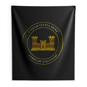 Army Corps Of Engineers Usace Indoor Wall Tapestry