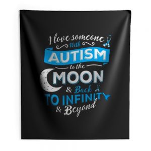Autism Awareness Indoor Wall Tapestry