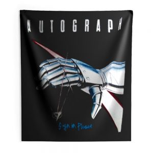 Autograph Sign In Please Indoor Wall Tapestry
