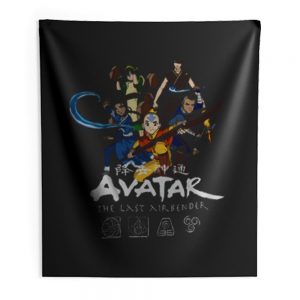 Avatar The Last Airbinder Group Indoor Wall Tapestry