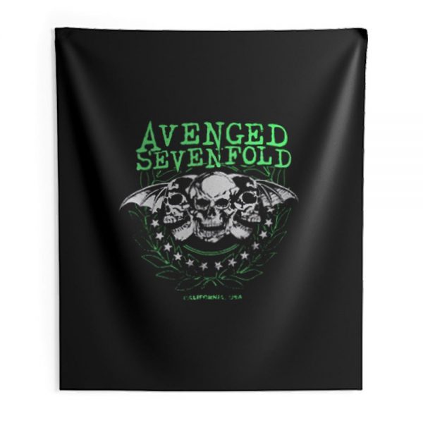 Avenged Sevenfold Punk Rock Band Indoor Wall Tapestry