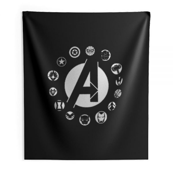 Avengers Superhero Logo Indoor Wall Tapestry