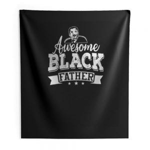Awesome Black Father Indoor Wall Tapestry