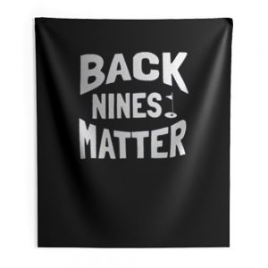 Backnine Matters Indoor Wall Tapestry