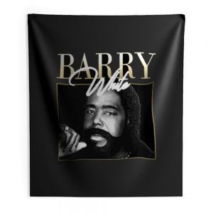 Barry White Vintage 90s Retro Indoor Wall Tapestry