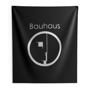 Bauhaus Spirit Logo Indoor Wall Tapestry