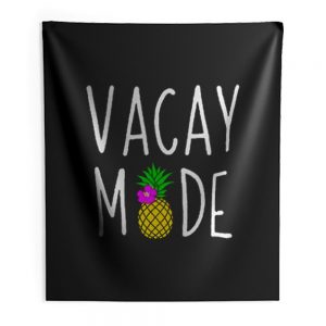 Beaches Vacay Mode Indoor Wall Tapestry