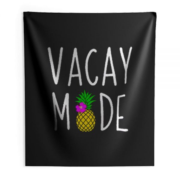 Beaches Vacay Mode Indoor Wall Tapestry