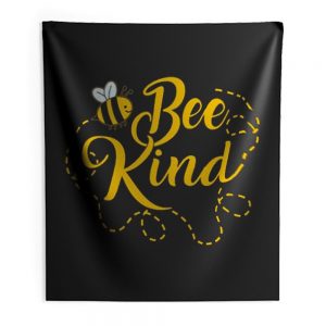 Bee Kind Funny Indoor Wall Tapestry