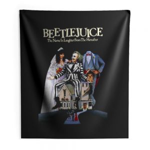 Beetlejuice American horror comedy Indoor Wall Tapestry