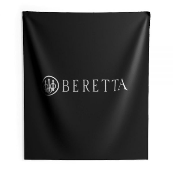 Beretta Logo Indoor Wall Tapestry