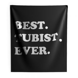 Best Tubist Ever Indoor Wall Tapestry