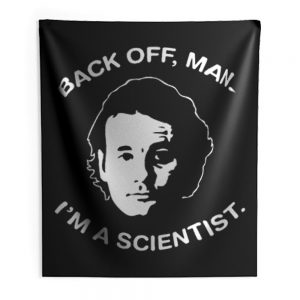 Bill Murray Ghostbusters Im A Scientiest Indoor Wall Tapestry