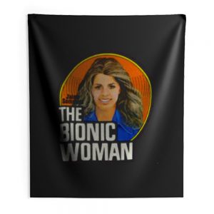 Bionic Woman Lindsay Indoor Wall Tapestry