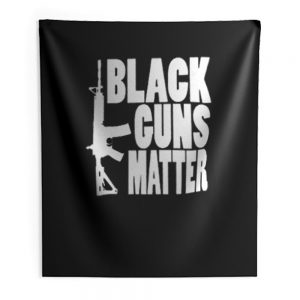 Black Guns Matter Indoor Wall Tapestry