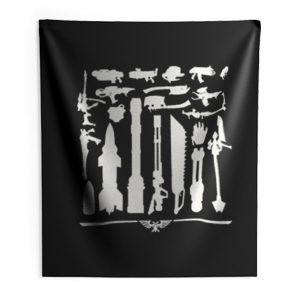 Black Library Indoor Wall Tapestry