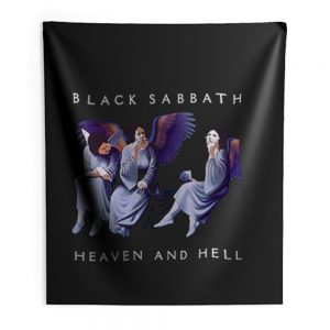 Black Sabbath Heaven And Hell Indoor Wall Tapestry