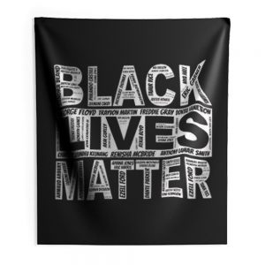 Black lives Matter peaceful protest Indoor Wall Tapestry