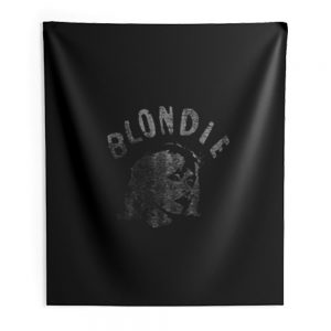 Blondie Joan Jett Blonde Retro Classic Band Indoor Wall Tapestry