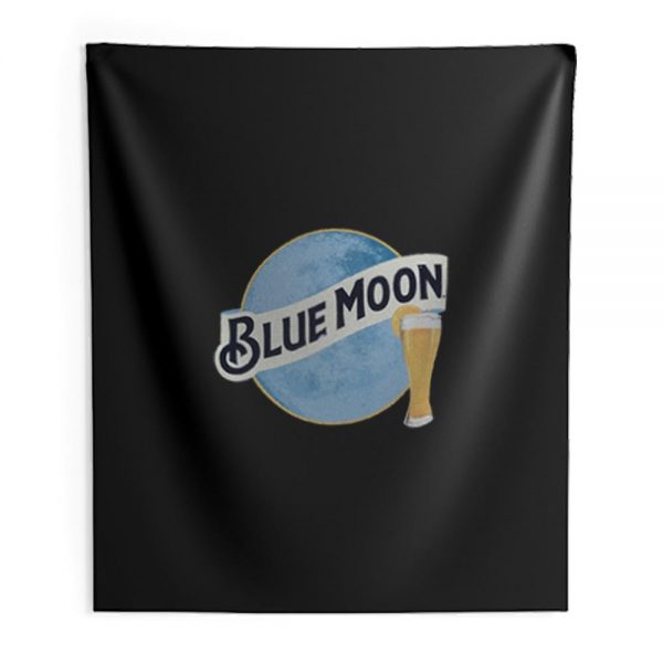 Blue Moon Beer Indoor Wall Tapestry
