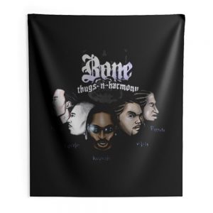 Bone Thugs N Harmony Rap Hip Hop Music Indoor Wall Tapestry