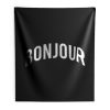 Bonjour Retro Indoor Wall Tapestry