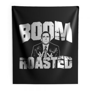Boom Roasted Indoor Wall Tapestry