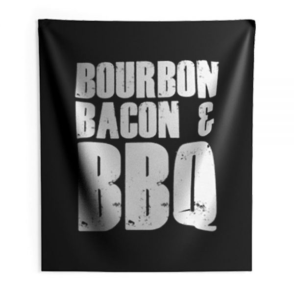 Bourbon Bacon And BBQ Indoor Wall Tapestry