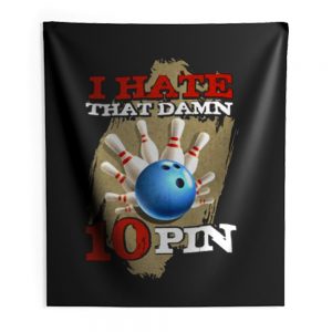 Bowling Birthday Indoor Wall Tapestry